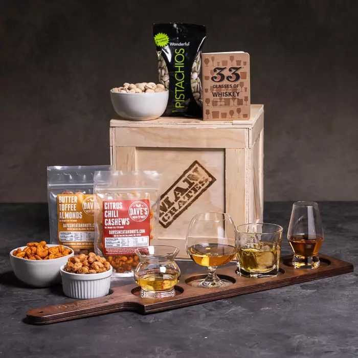 Whiskey Tasting Gift Basket