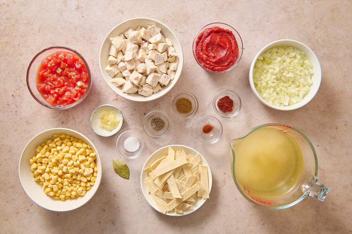 Chicken Tomato Soup ingredients