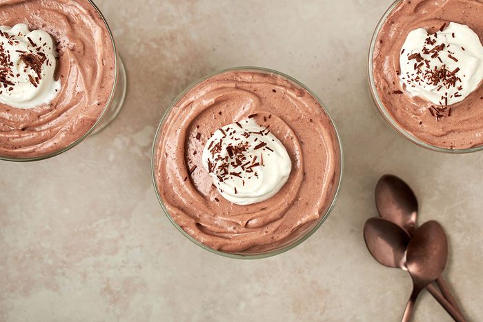 This easy chocolate mousse by Taste of Home is so easy to make, ready in 5 minutes flat.