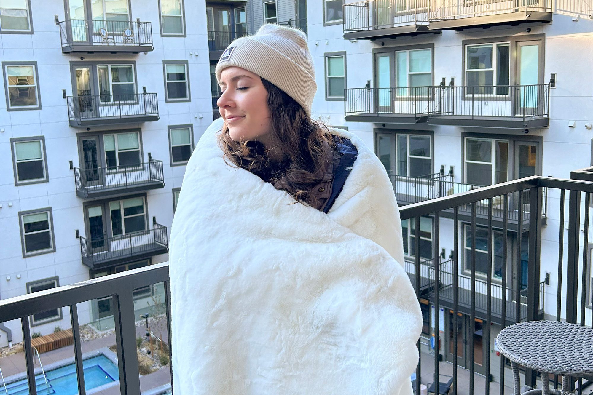 Pretty Rugged Faux Fur Original Blanket