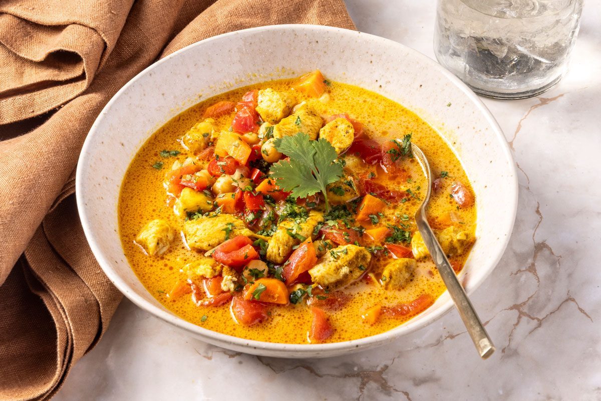 Chicken Curry Soup 