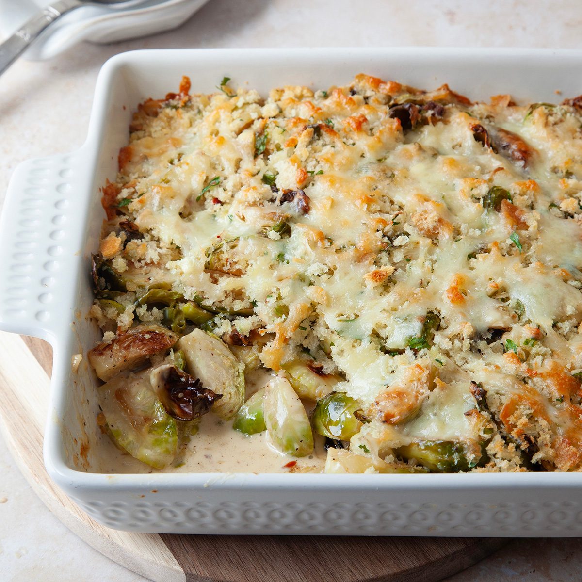 Brussels Sprouts Gratin