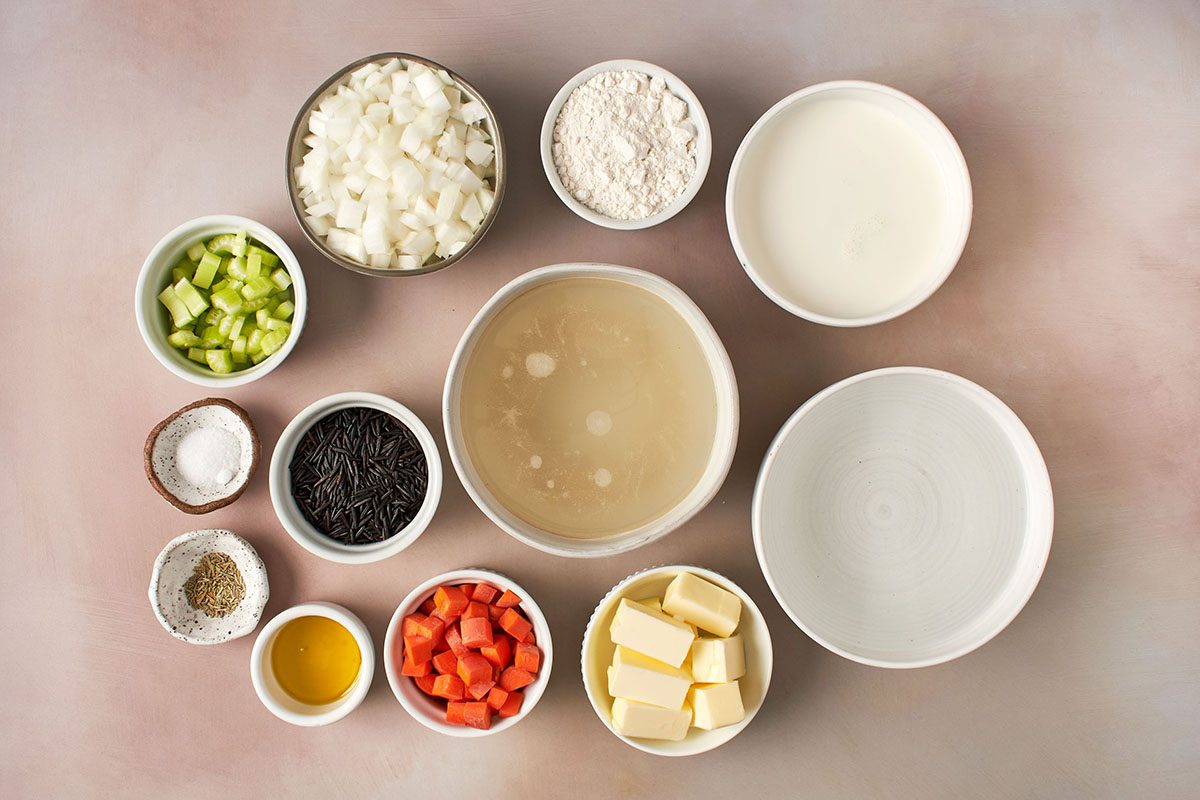 Ingredients for soup