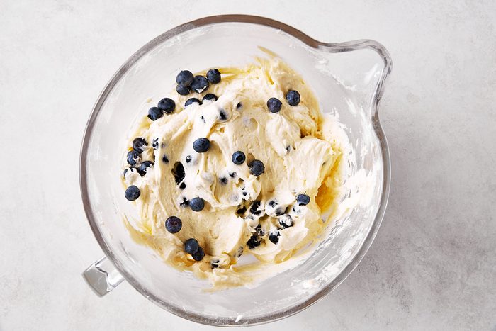 Step 1 Blueberry Coffee Cake, finished batter