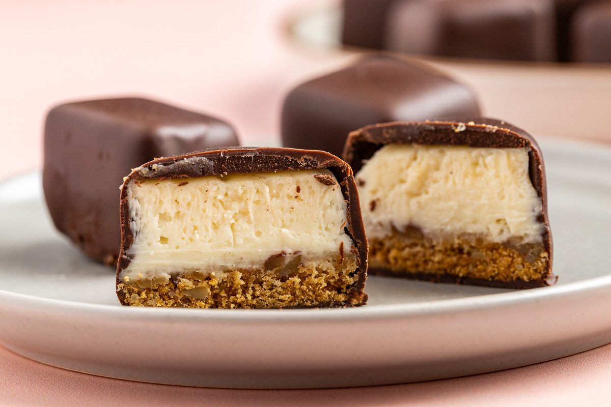 Taste of Home Cheesecake Bites recipe photo of the finished recipe.