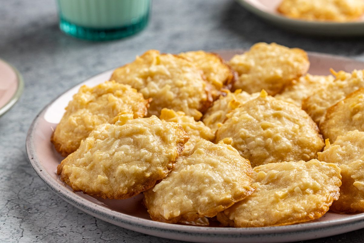 Taste of Home Coconut Macaroons recipe photo  of finished recipe.