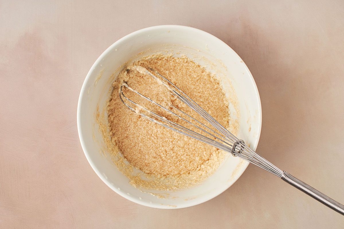 Add butter and cooled tea