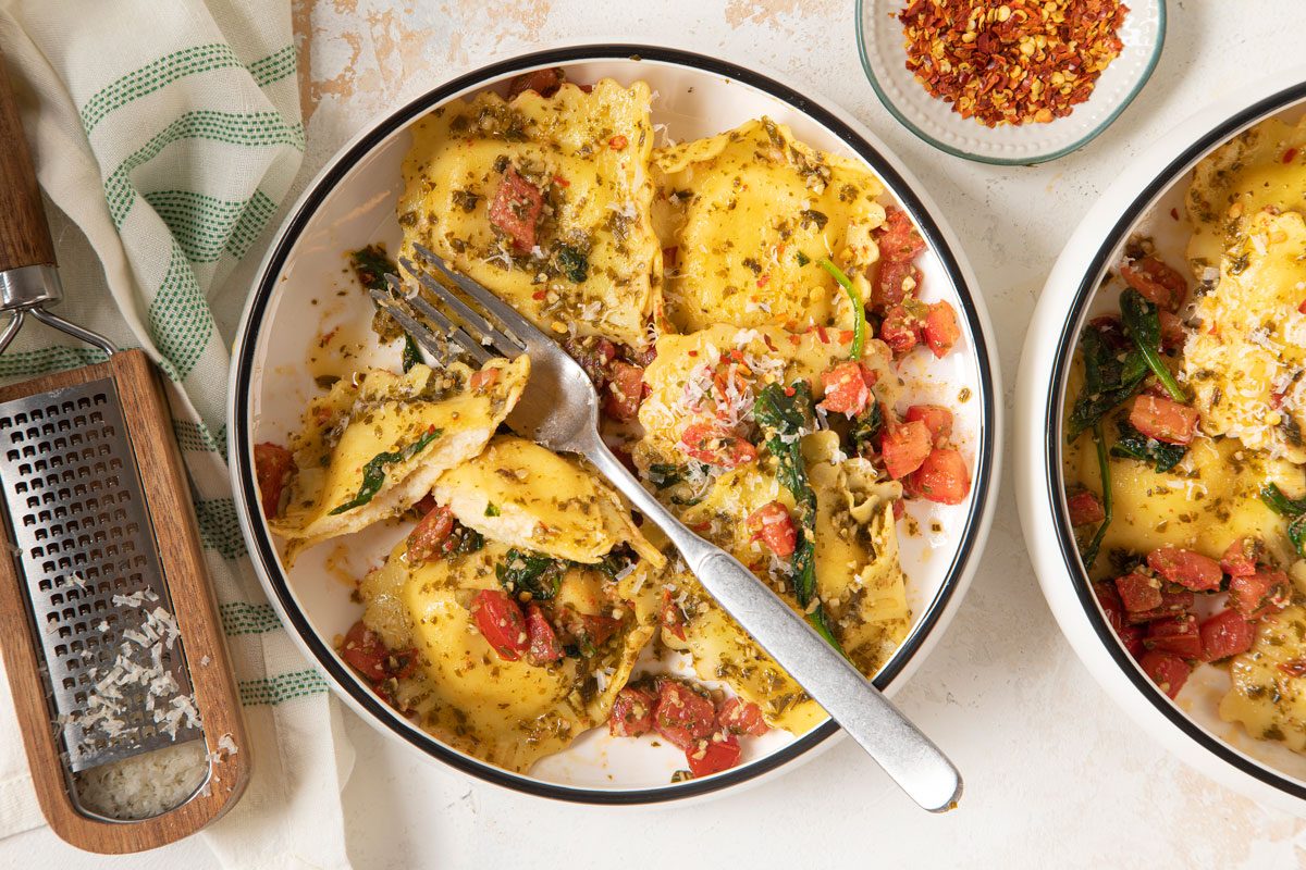 Pesto Ravioli