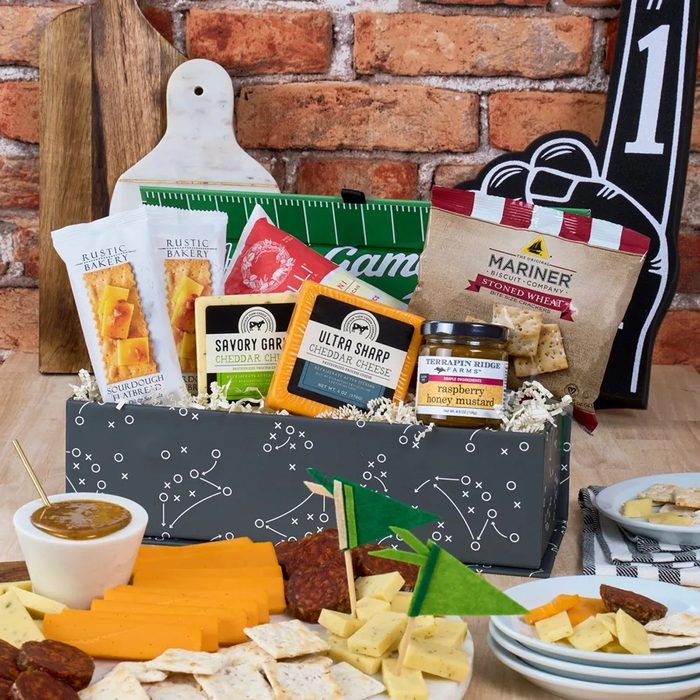 Game Day Meat And Cheese Gift