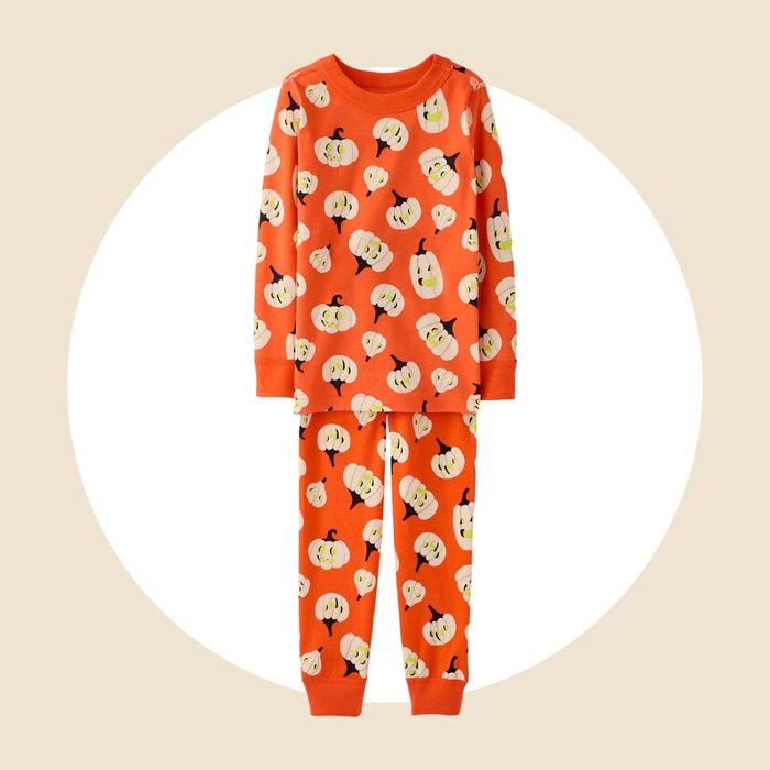 Glow In The Dark Pumpkin Pjs
