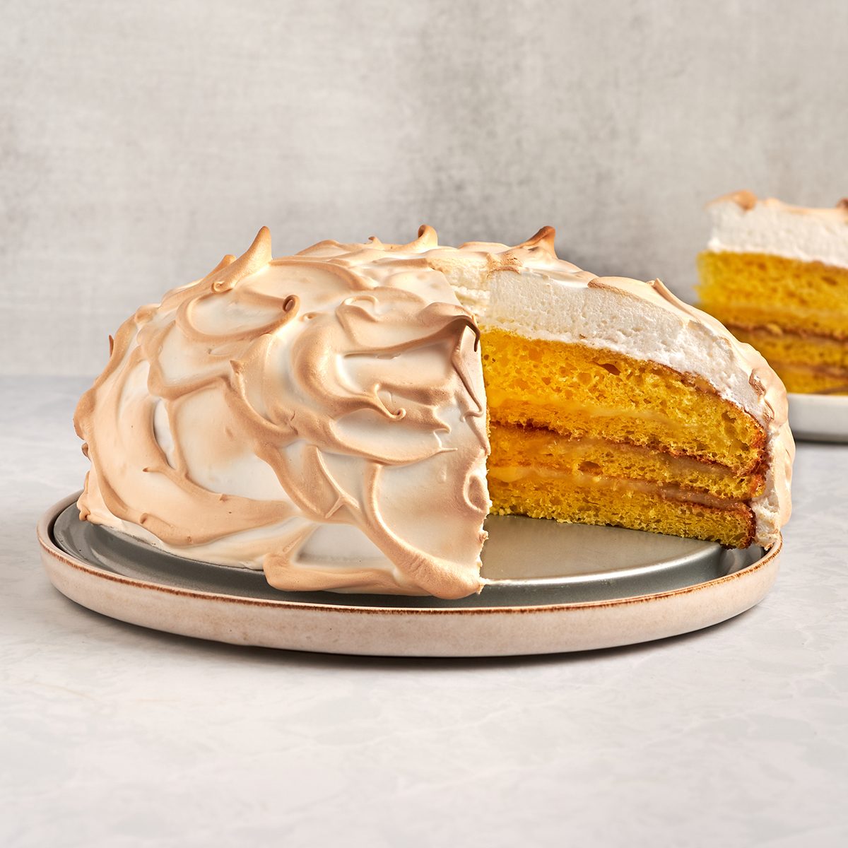 Lemon Meringue Cake