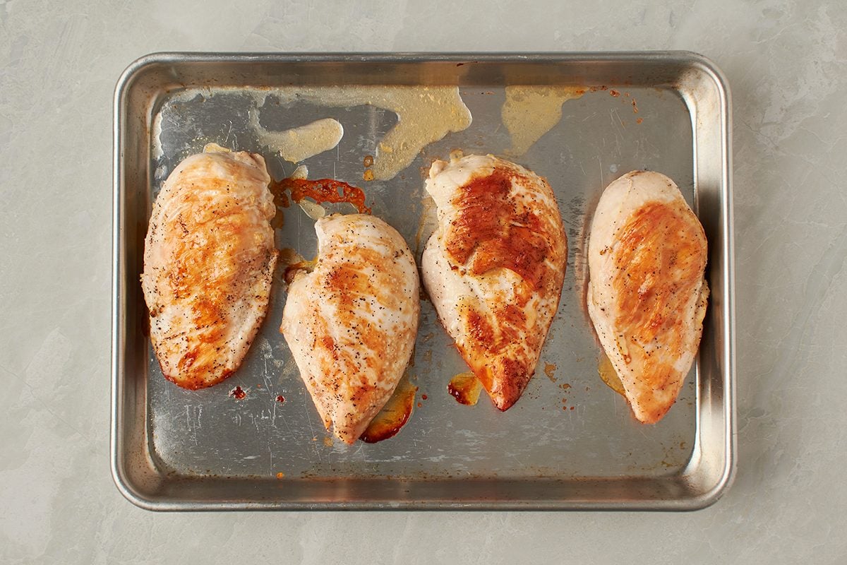 Bake the chicken