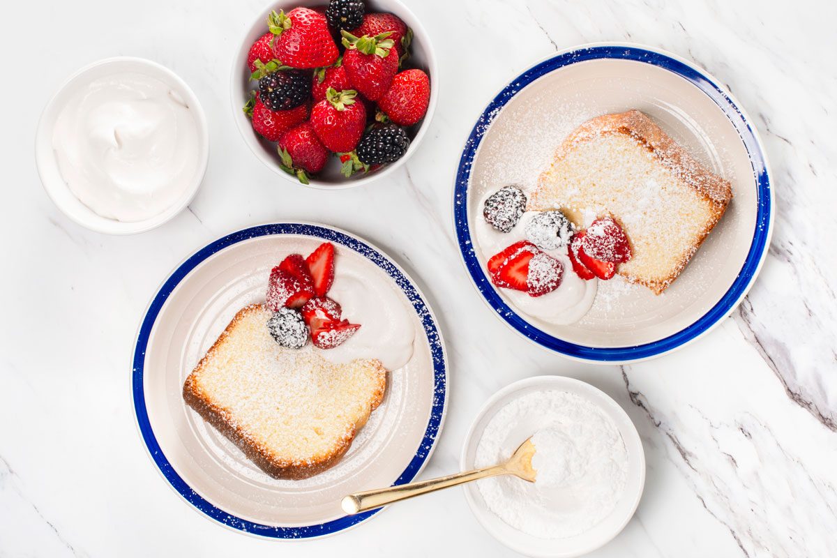 Moist Cream Cheese Pound Cake