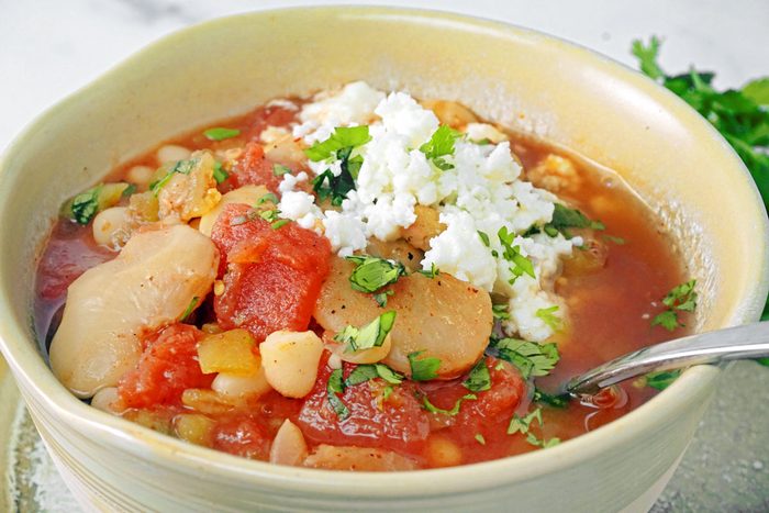 Mexican Bean Soup close up