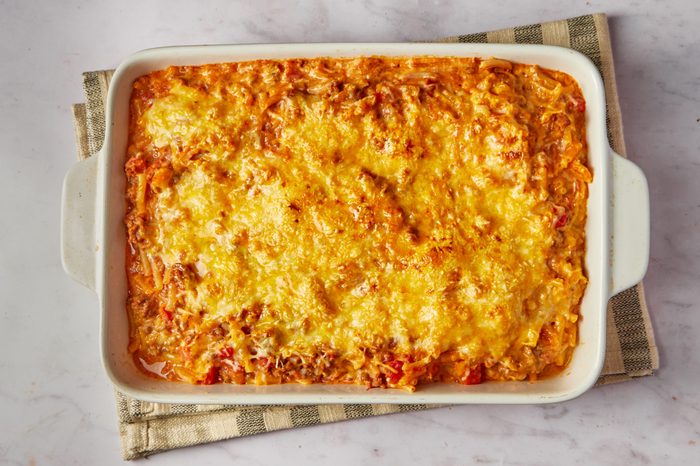 This Mexican mac and cheese is an entire meal in one dish—a meal even the pickiest eaters will pick for dinner many times a month. And the busy chef won't mind, as it's on the quicker and easier side.