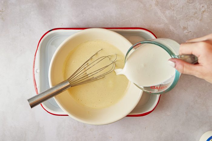 Cool the mixture in ice to make praline ice cream.