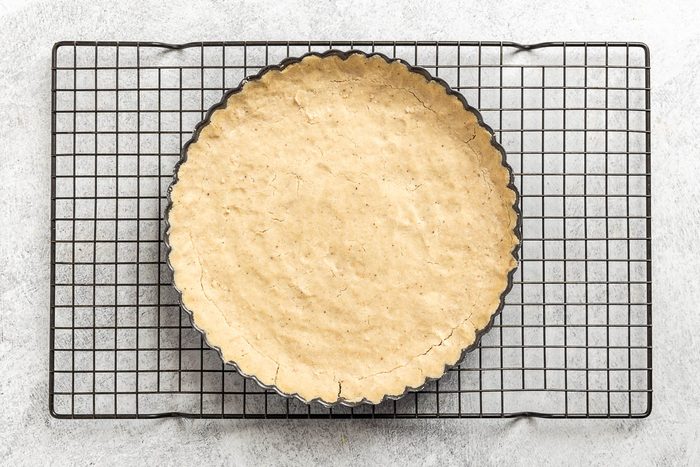 Taste of Home Peach Tart recipe photo of the tart crust.