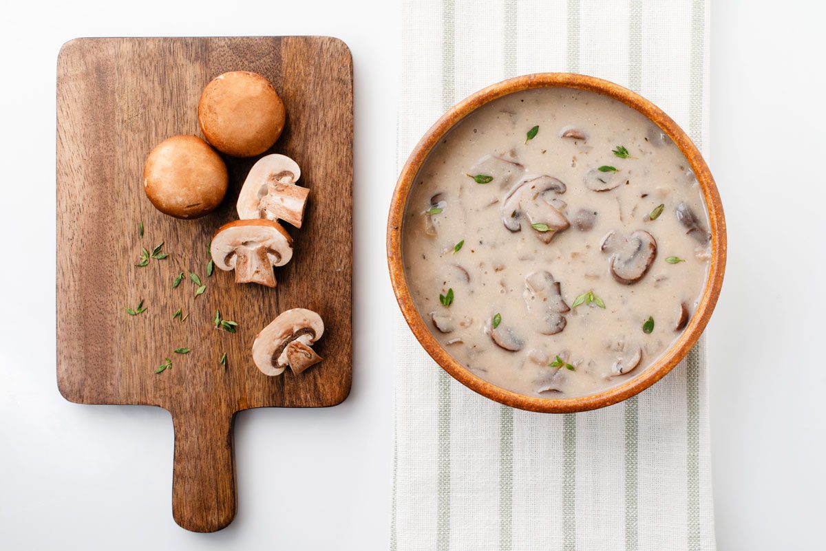 Dairy Free Cream of Mushroom Soup