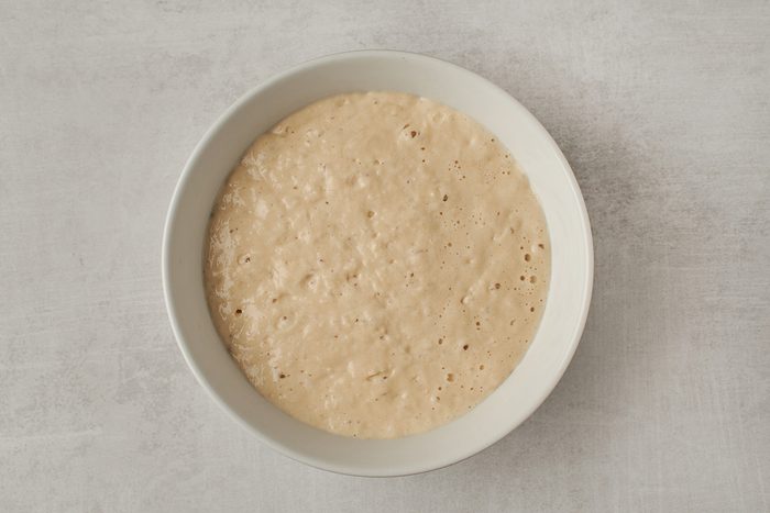 Let batter sit overnight