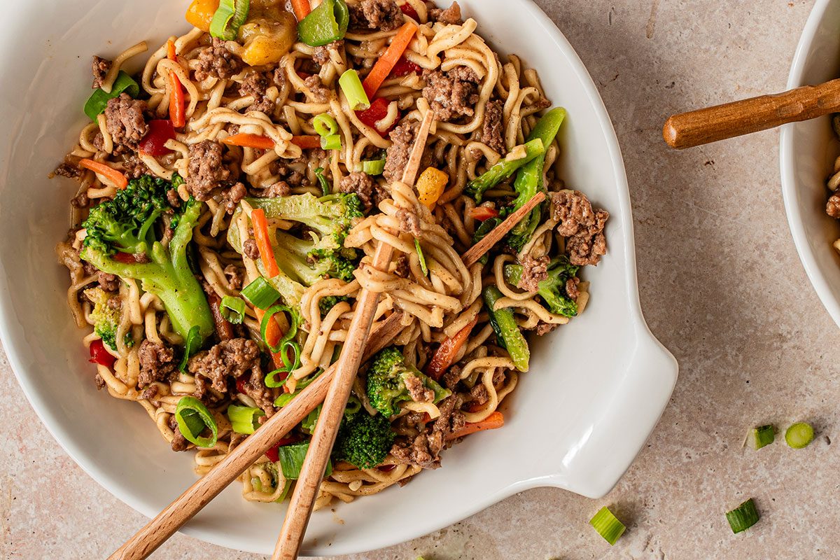 Asian Beef Noodles By Taste Of Home