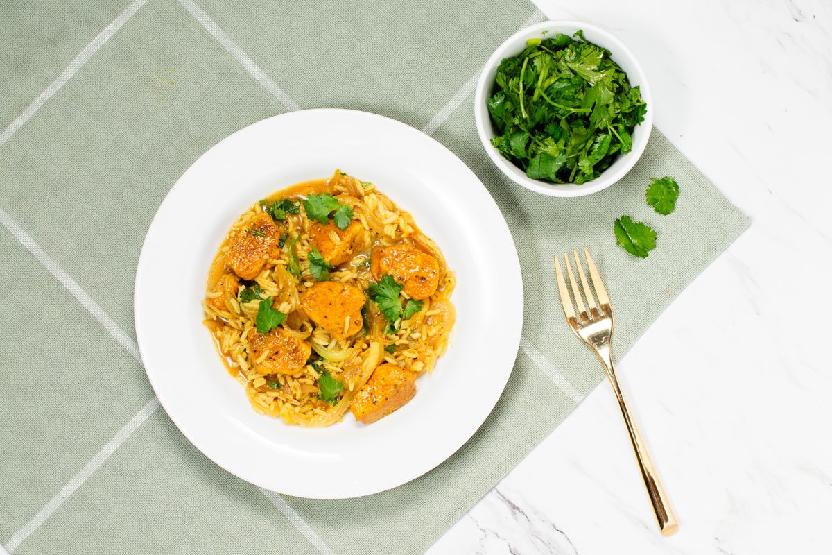 Curry Chicken and Rice