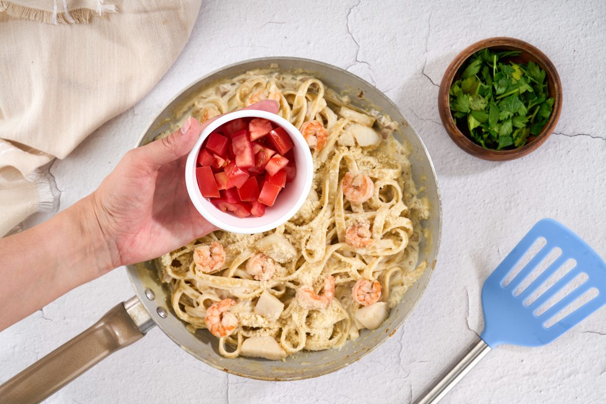 Taste Of Home Seafood Fettuccine Alfredo
