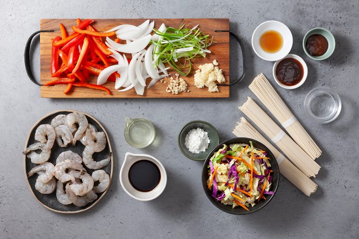 overead shot of ingredients