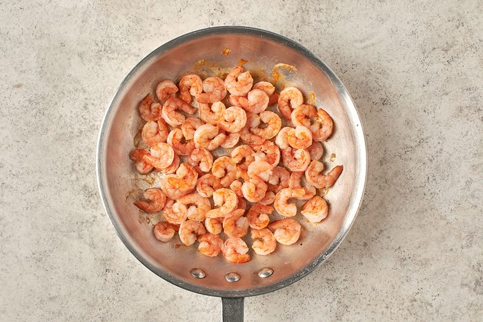 Cook the shrimp
