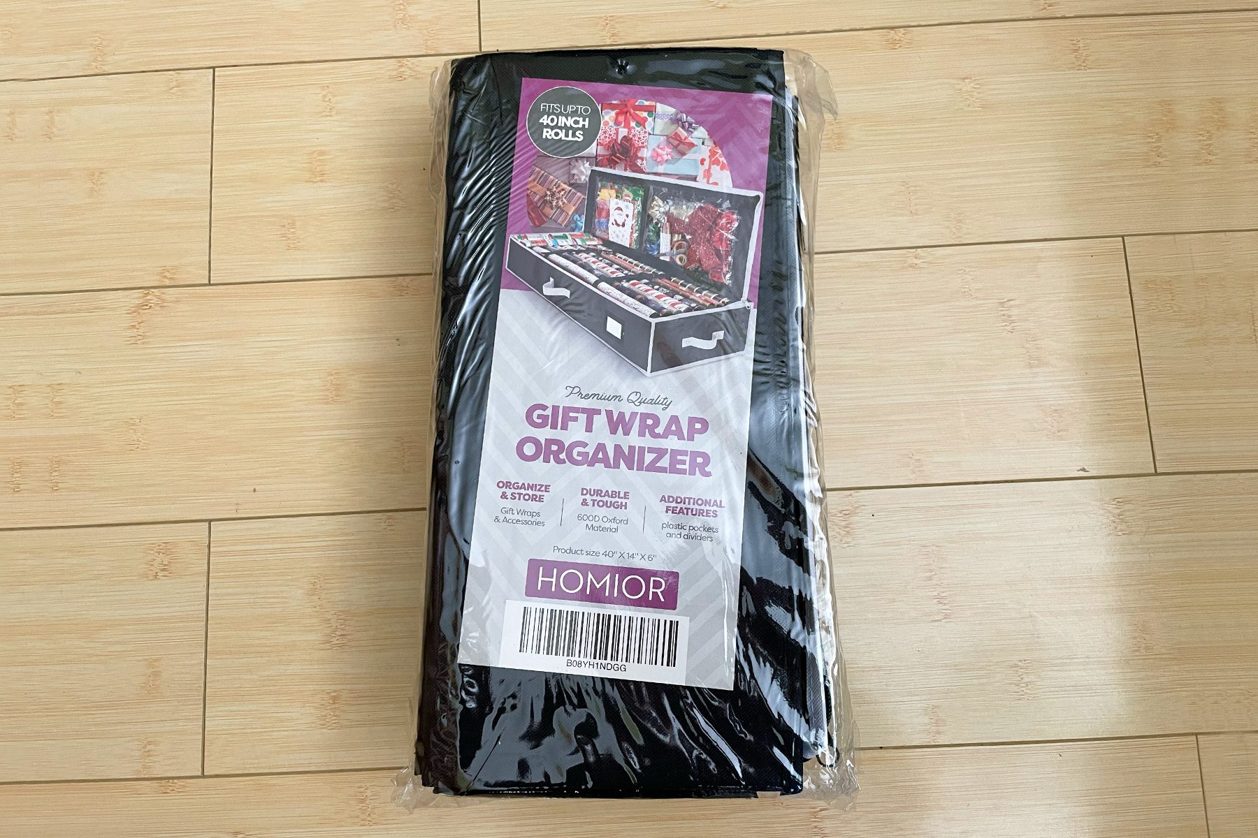 We Tested a Wrapping Paper Organizer, and This $35 Product Is a Holiday Lifesaver