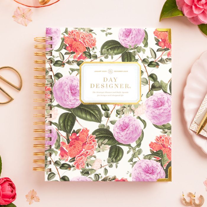 2025 Daily Planner Camellia