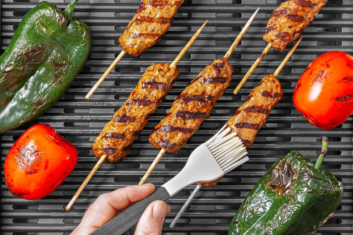 Brush Both Sides With Reserved Onion Juice.