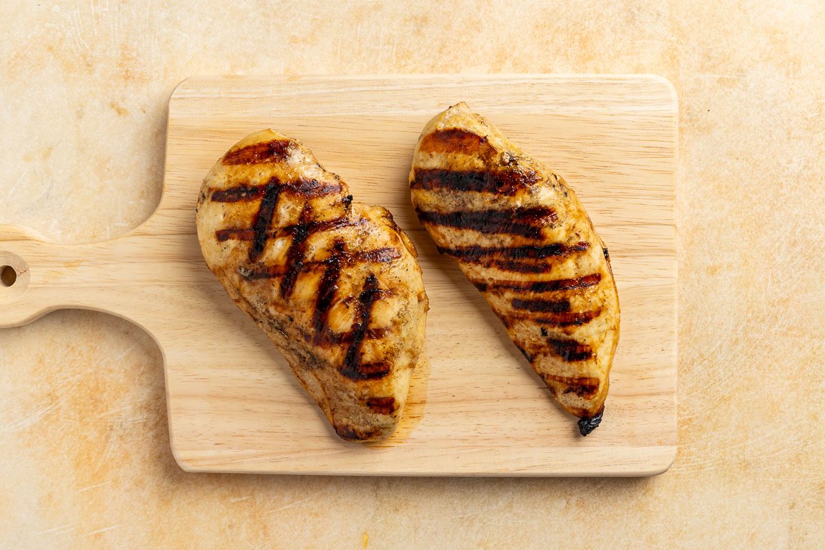 grilled marinated chicken.