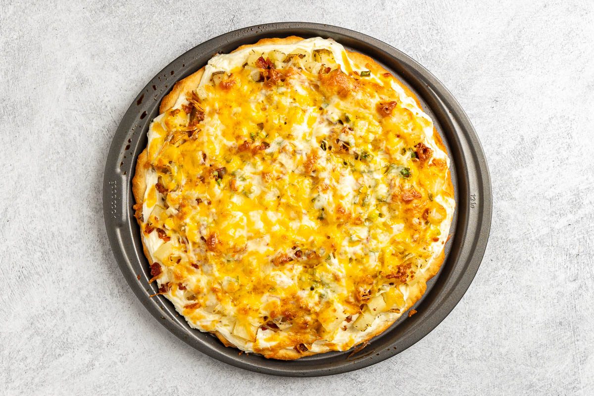 Taste Of Home Baked Potato Pizza Photo Of The Baked Pizza.