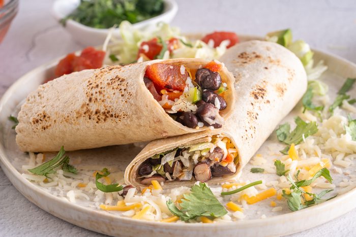 Taste Of Home Black Bean Burrito
