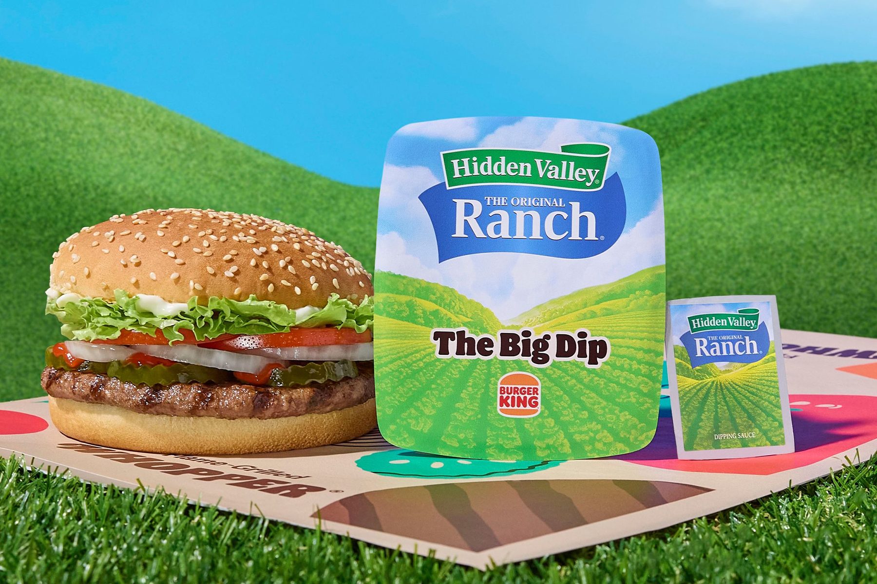 Burger King And Hidden Valley