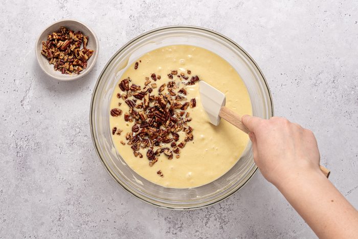 Butter Pecans Incorporated Inside Batter