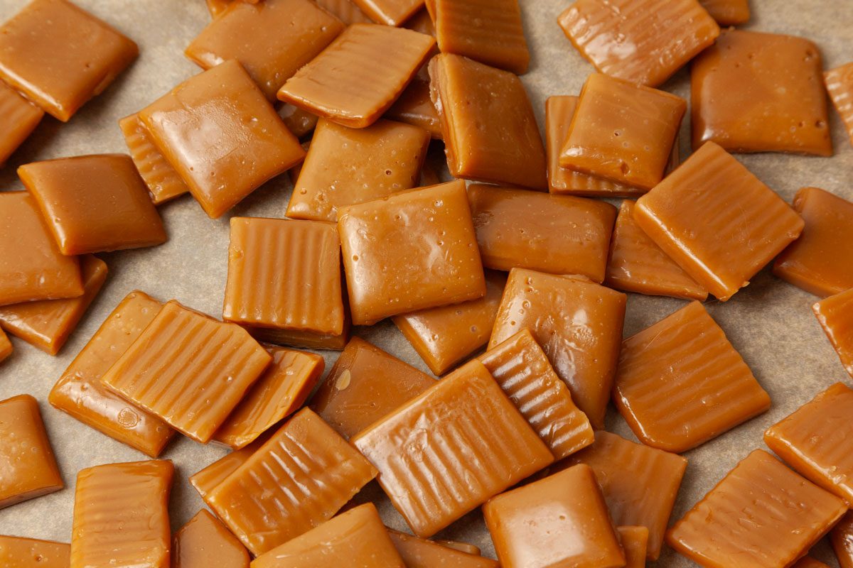 Full yield of Butterscotch Hard Candy
