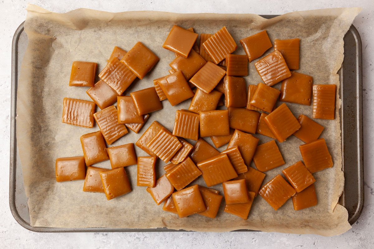 Full yield of Butterscotch Hard Candy