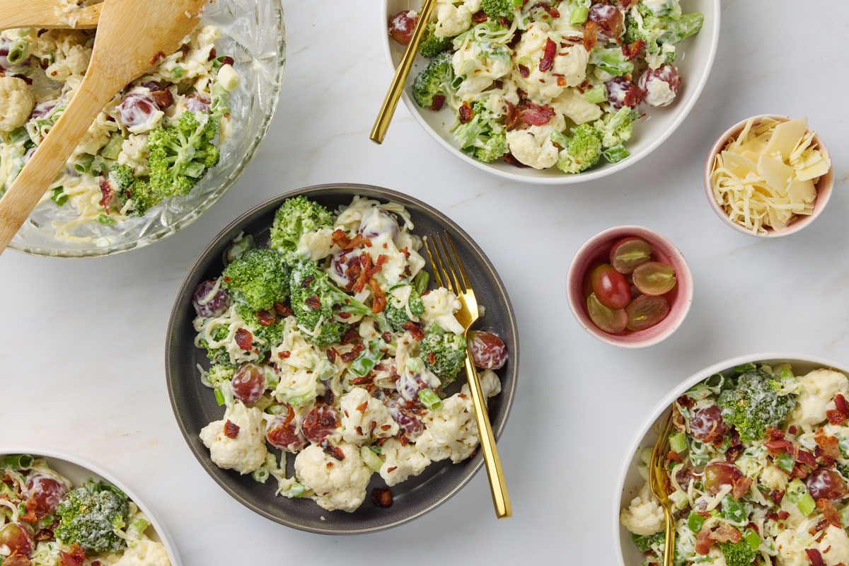 10726 Broccoli Cauliflower Salad