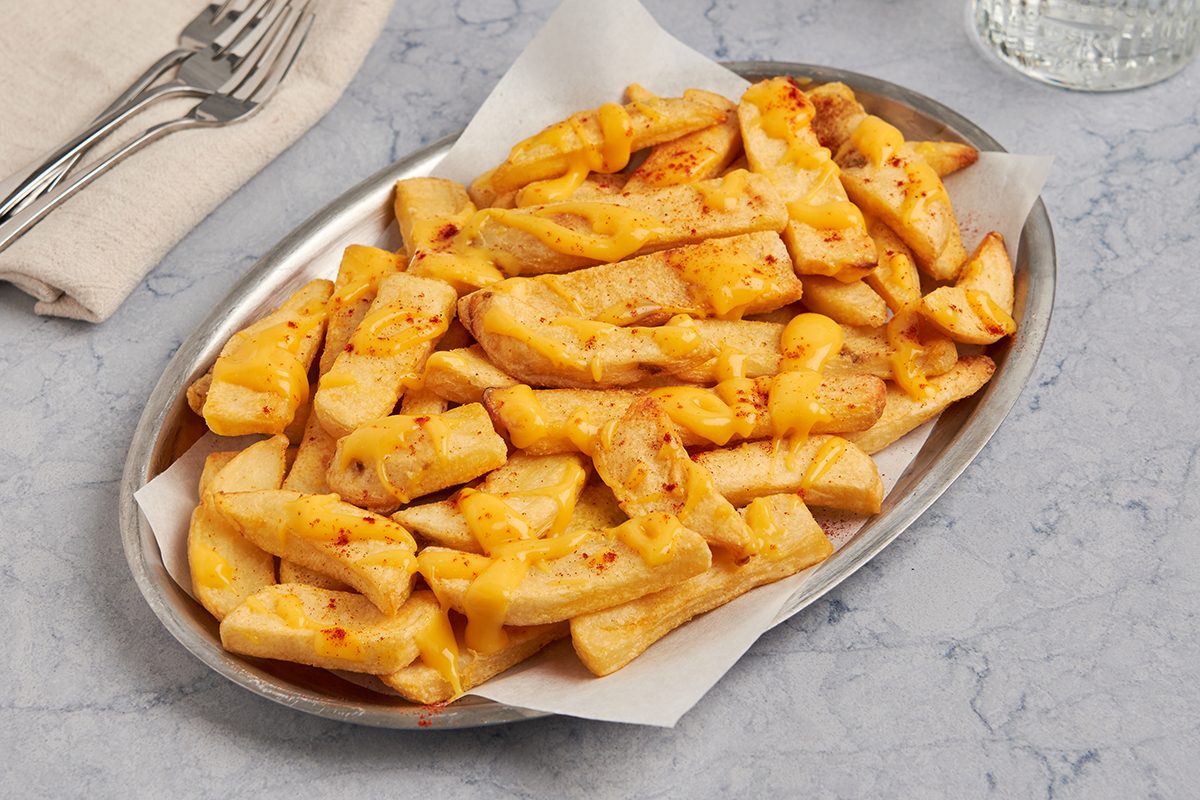 Cheese fries recipe by Taste of Home