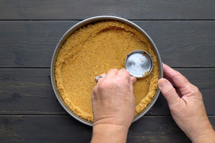 Pat Into The Bottom And 1 In. Up The Side Of Springform Pan