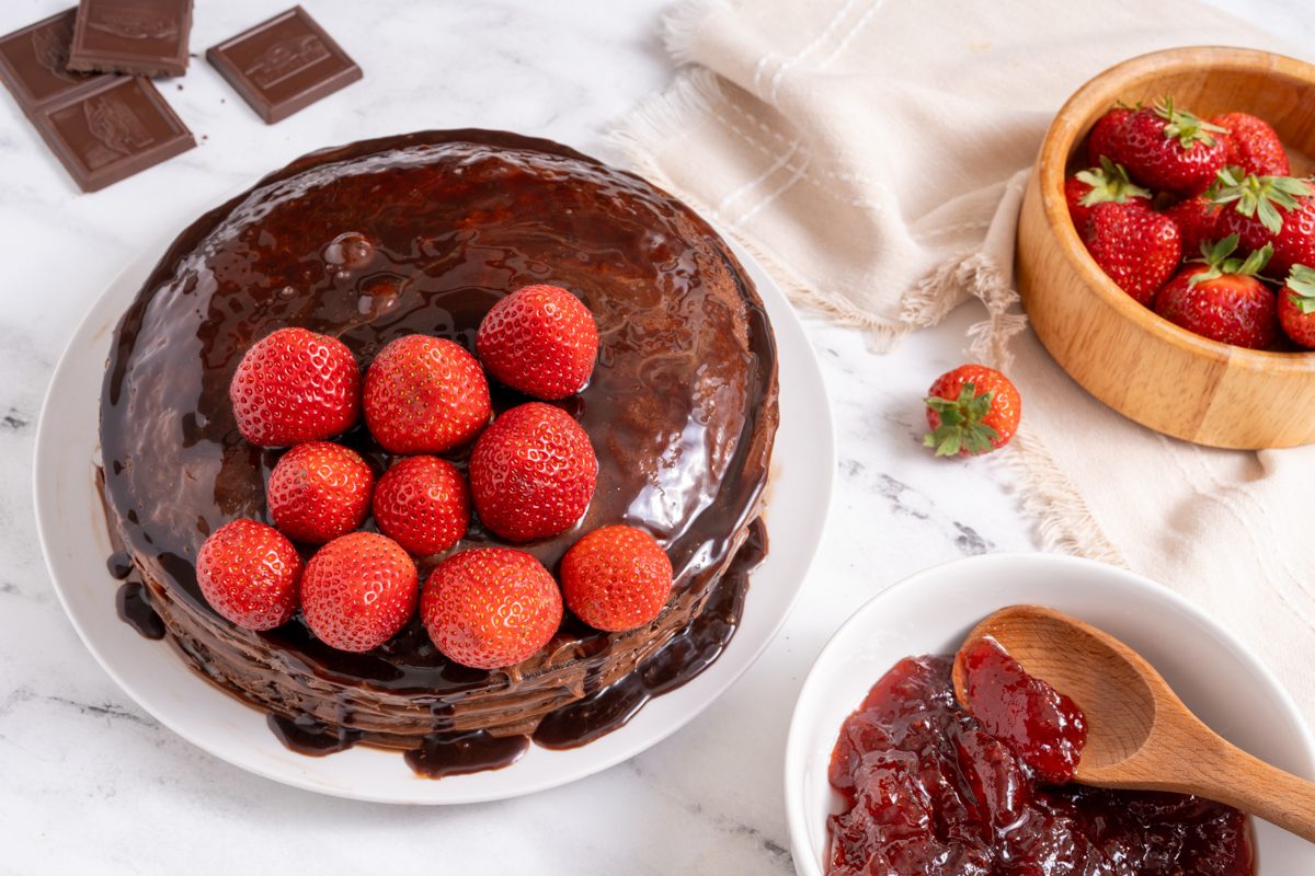 Taste Of Home Chocolate Strawberry Cake