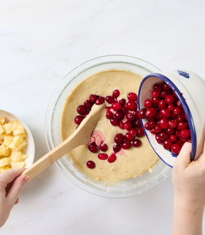 add the fruit