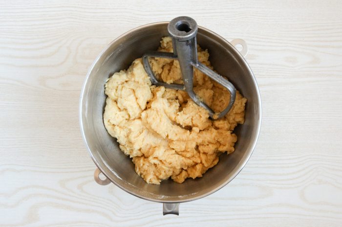 Crescent Roll Cinnamon Cookies dough