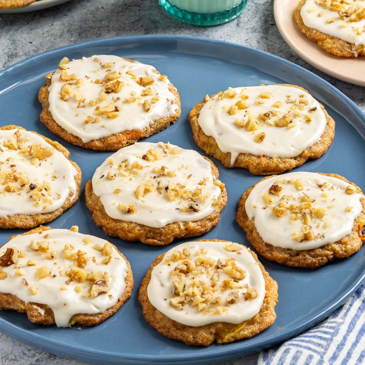 Taste of Home Carrot Cake Cookies photo of the finished recipe.