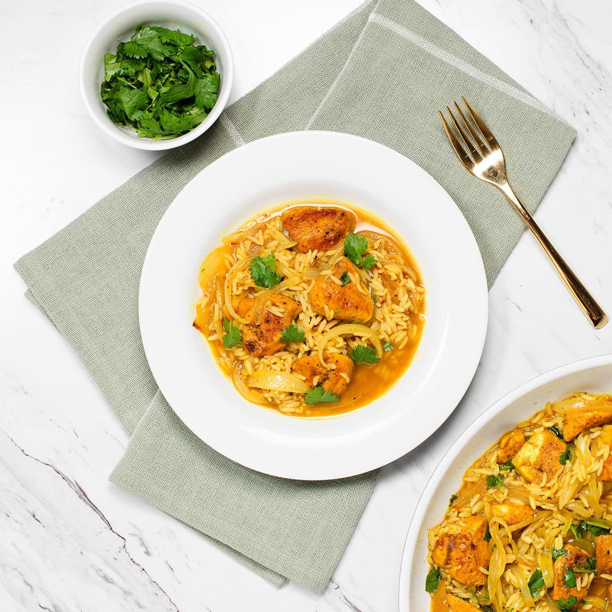Curry Chicken and Rice