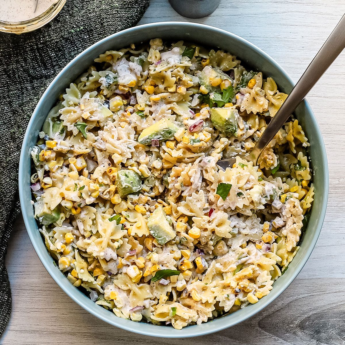 Mexican Street Corn Pasta Salad