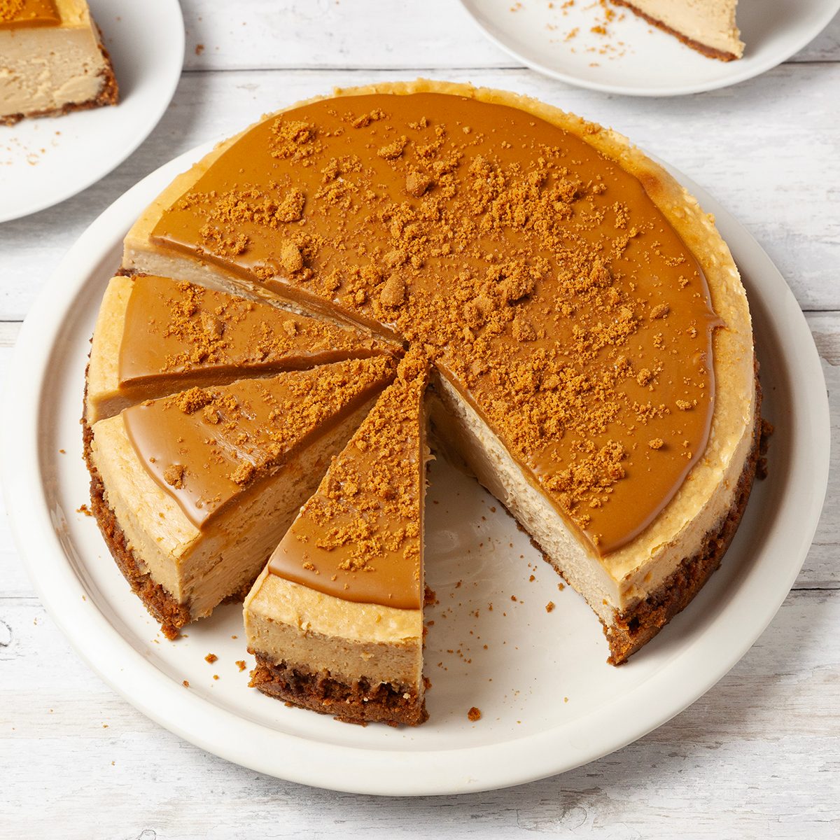 Full Yield Of Taste Of Home Biscoff Cheesecake