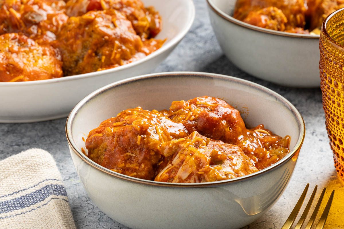Enchilada Meatballs