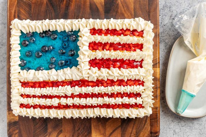 American Flag Cake